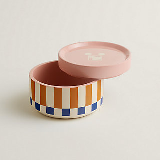 Animaux Blocks box, medium model - Blue | Hermès Mainland China